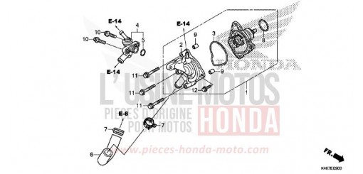POMPE A EAU NSS125ADK de 2020
